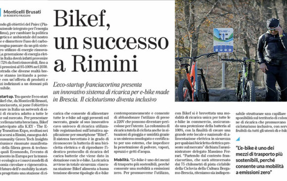 La Voce del Popolo: Bikef, un successo a Rimini